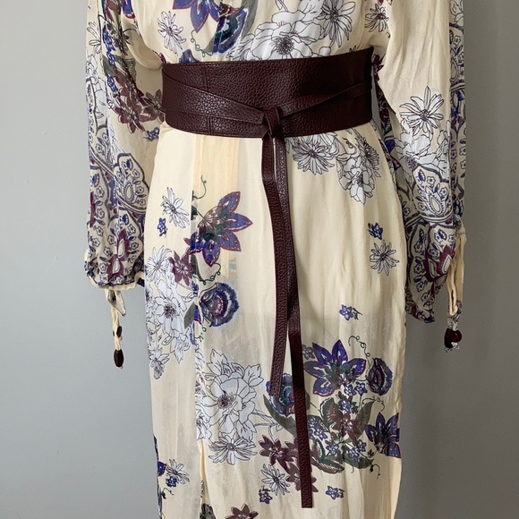 RESTOCKED! NWT Obi Belt Vegan Leather Brown O/S - Picture 4 of 6